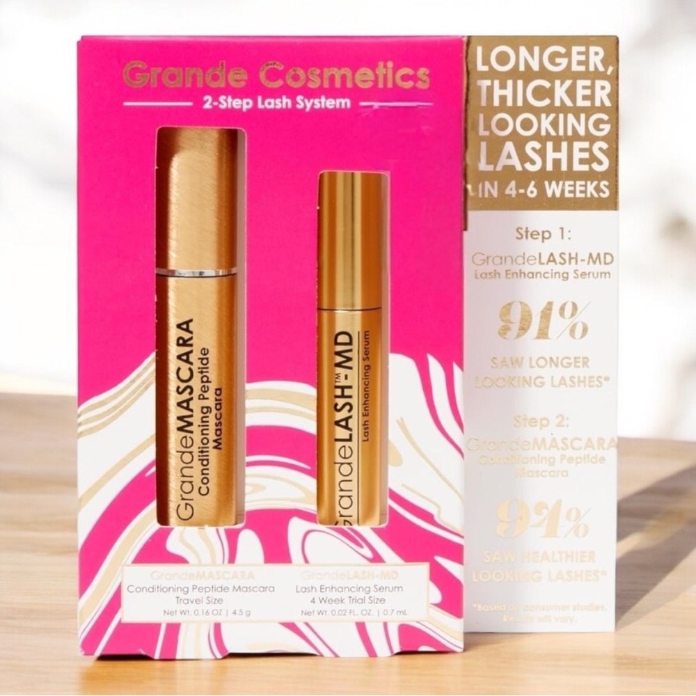 🆕Lash Enhancing Serum and Mascara Set by Grande Cosmetics